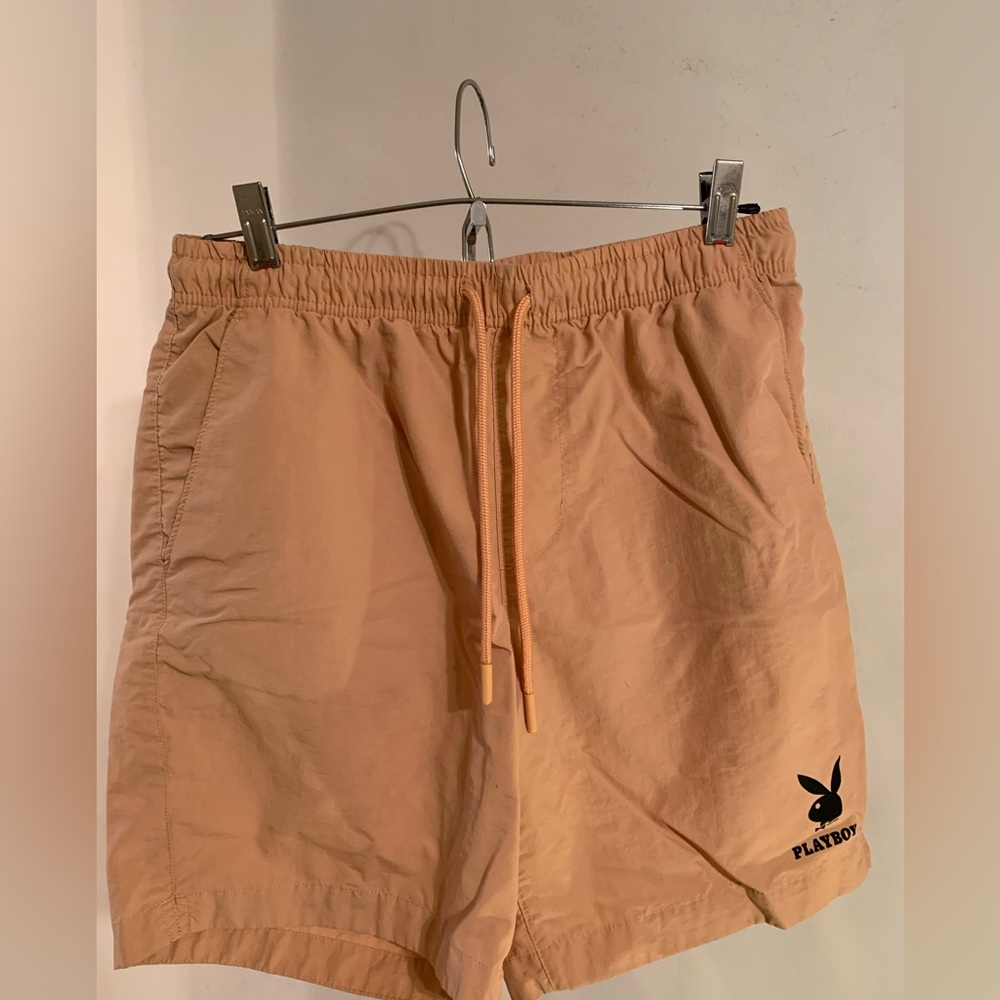 Playboy By PacSun Logo Nylon Shorts Size Small